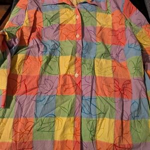 Alia Multicolor Patchwork Shirt